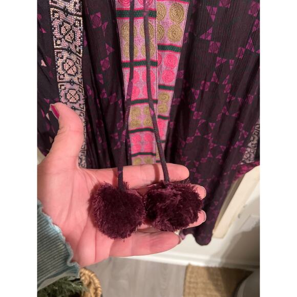 Soft Surroundings size large XL long kimono kaftan cardigan - Picture 3 of 6